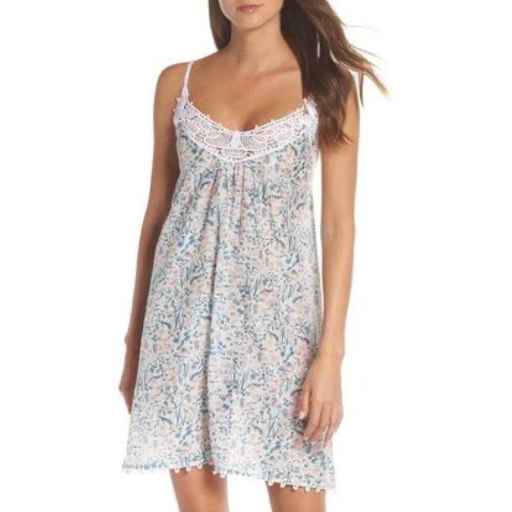 Papinelle Ellie Lace Front Nightgown Small Cottage Coquette Romantic Dainty
